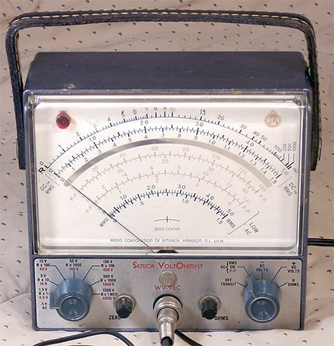 RCA WV-98C &quot;Senior VoltOhmyst&quot; 1964