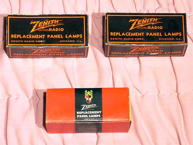 Zenith Replacement Panel Lamps
