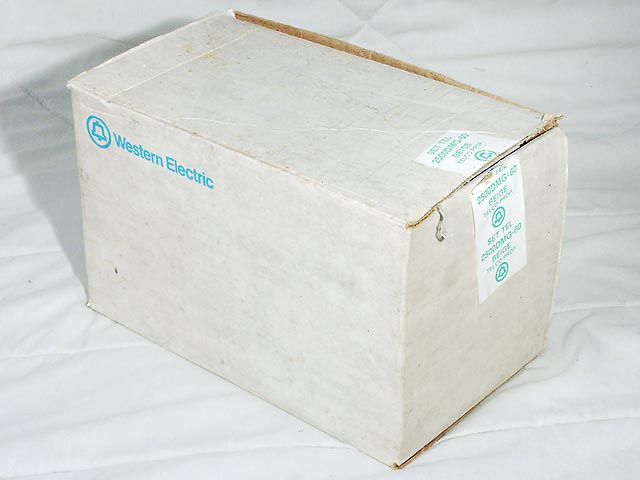 Western Electric 2500DMG-60 box