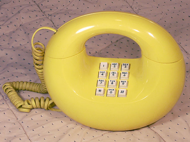 Western Electric Sculptura, Yellow, 1978