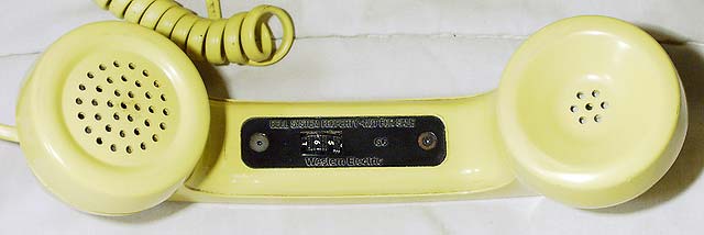 Western Electric Yellow 554BMP volume control