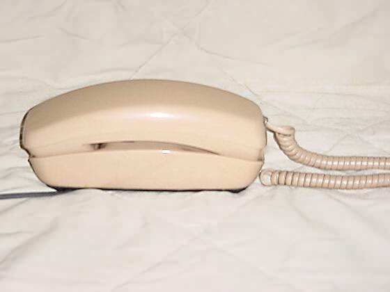Western Electric Trimline touch tone desk phone