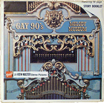 Gay 90's Melody Museum, St. Louis, Missouri gaf Packet A452 G1A