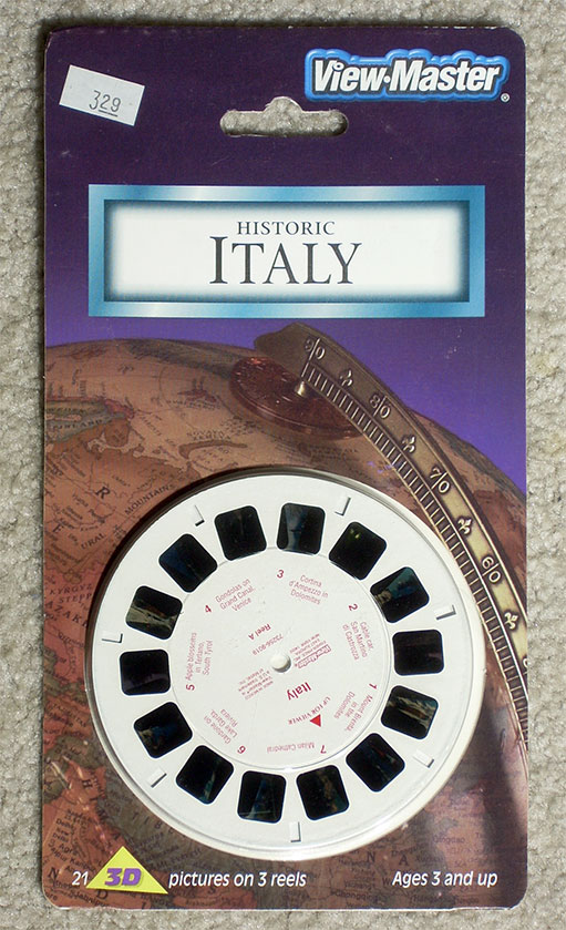 Historic Italy Fisher Price Packet number 73256 Date: 1989, 2002