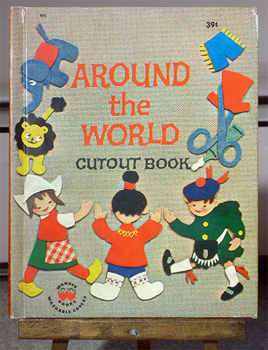 Around the World Cutout Book